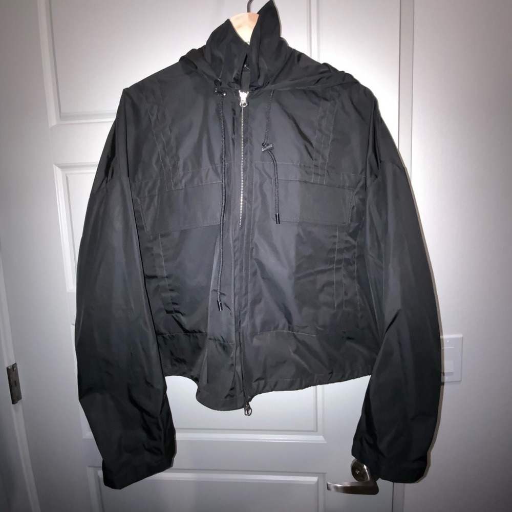 Theory cropped anorak
